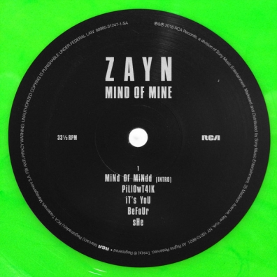 Mind Of Mine Zayn (Зейн Малик): Mind Of Mine