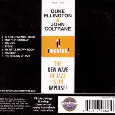 Duke Ellington & John Coltrane Duke Ellington (Дюк Эллингтон): Duke Ellington & John Coltrane