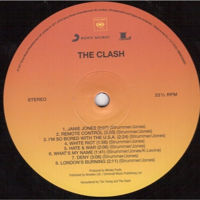 The Clash The Clash (Зе Клеш): The Clash