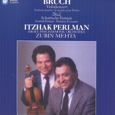 Itzhak Perlman (Ицхак Перлман): Scottish Fantasy; Violin Concerto No. 2 - Perlman, Israel Philharmonic Orchestra/Mehta
