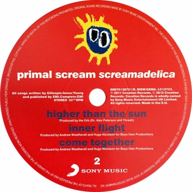 Screamadelica (20Th Anniversary) Primal Scream (Примал Скрим): Screamadelica (20th Anniversary)