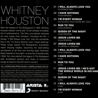 I Wish You Love: More From The Bodyguard Whitney Houston (Уитни Хьюстон): I Wish You Love: More From The Bodyguard