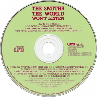 The World Won'T Listen The Smiths (Зе Смитс): The World Won'T Listen