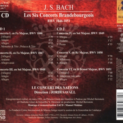 Brandenburg Concertos Johann Sebastian Bach (Иоганн Себастьян Бах): Brandenburg Concertos