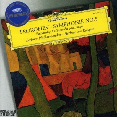 Herbert von Karajan (Герберт фон Караян): Prokofiev: Symphony No.5 / Stravinksy: Le Sacre du