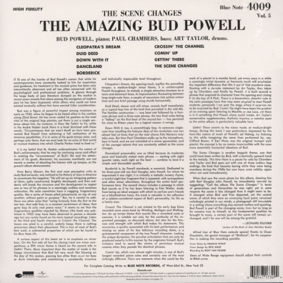 Bud Powell (Бад Пауэлл): The Scene Changes