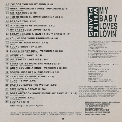 White Plains (Уайт-Плейнс): My Baby Loves Lovin'