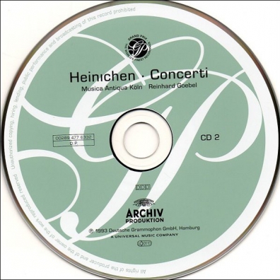 Reinhard Goebel (Рейнхард Гёбель): Heinichen: Dresden Concerti
