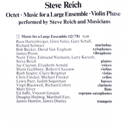 Octet: Music For A Large Ensemble Octet: Music For A Large Ensemble