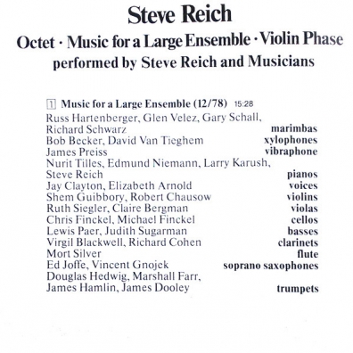 Octet: Music For A Large Ensemble