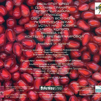 Сплин: Гранатовый Альбом