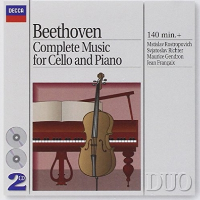 Mstislav Rostropovich (Мстислав Ростропович): Beethoven: Complete Music For Cello And Piano