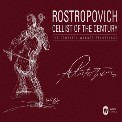 Мстислав Ростропович: Cellist of the Century -  The Complete Warner Recordings