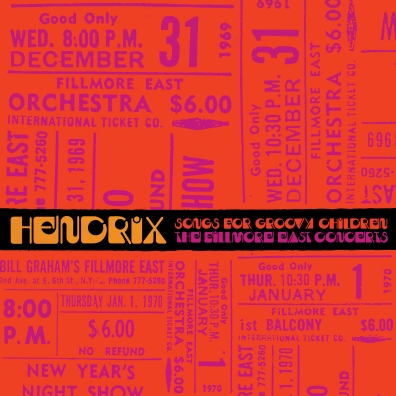 Jimi Hendrix (Джими Хендрикс): Songs For Groovy Children: The Fillmore East Concerts