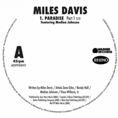 Miles Davis (Майлз Дэвис): Paradise