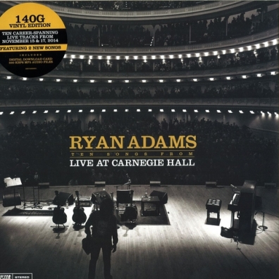 Ten Songs from Live at Carnegie Hall Ryan Adams (Райан Адамс): Ten Songs from Live at Carnegie Hall