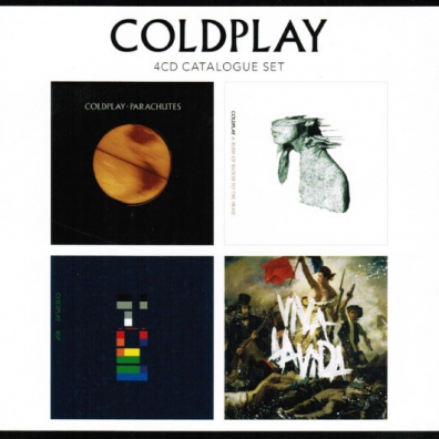 4 CD Catalogue Set Coldplay (Колдплей): 4 CD Catalogue Set