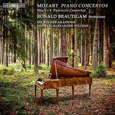 Ronald Brautigam (Рональд Браутигам): Mozart: Piano Concertos Nos. 1-4 'Pasticcio Concertos'